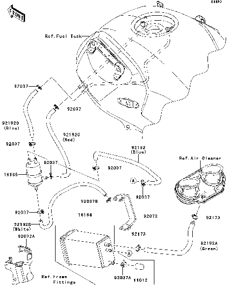 Fuel Evaporative System(CA)