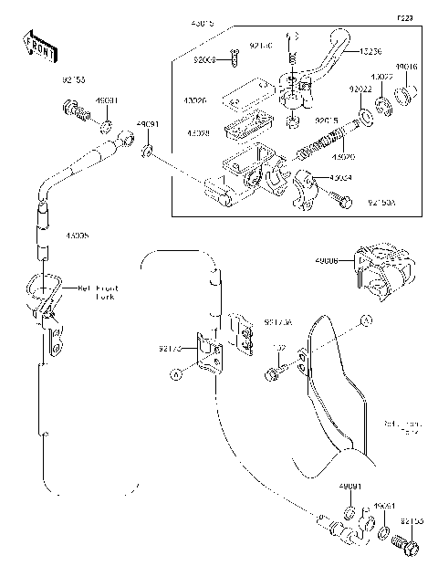 Front Master Cylinder