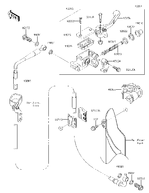 Front Master Cylinder