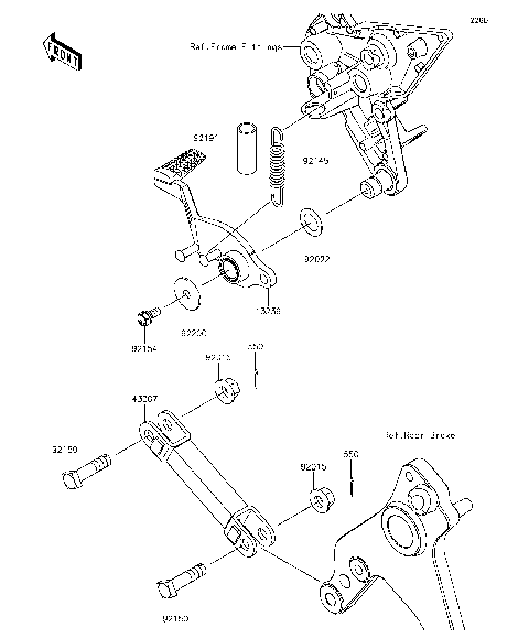 Brake Pedal/Torque Link