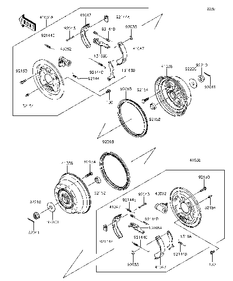 Front Hubs/Brakes
