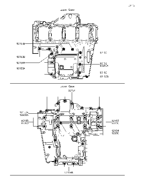 Crankcase Bolt Pattern