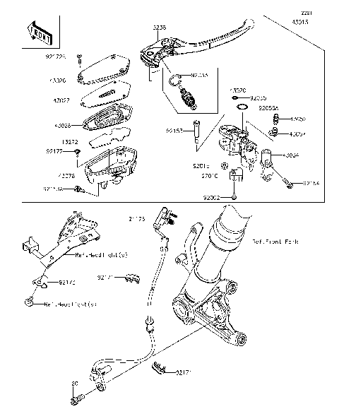 Front Master Cylinder