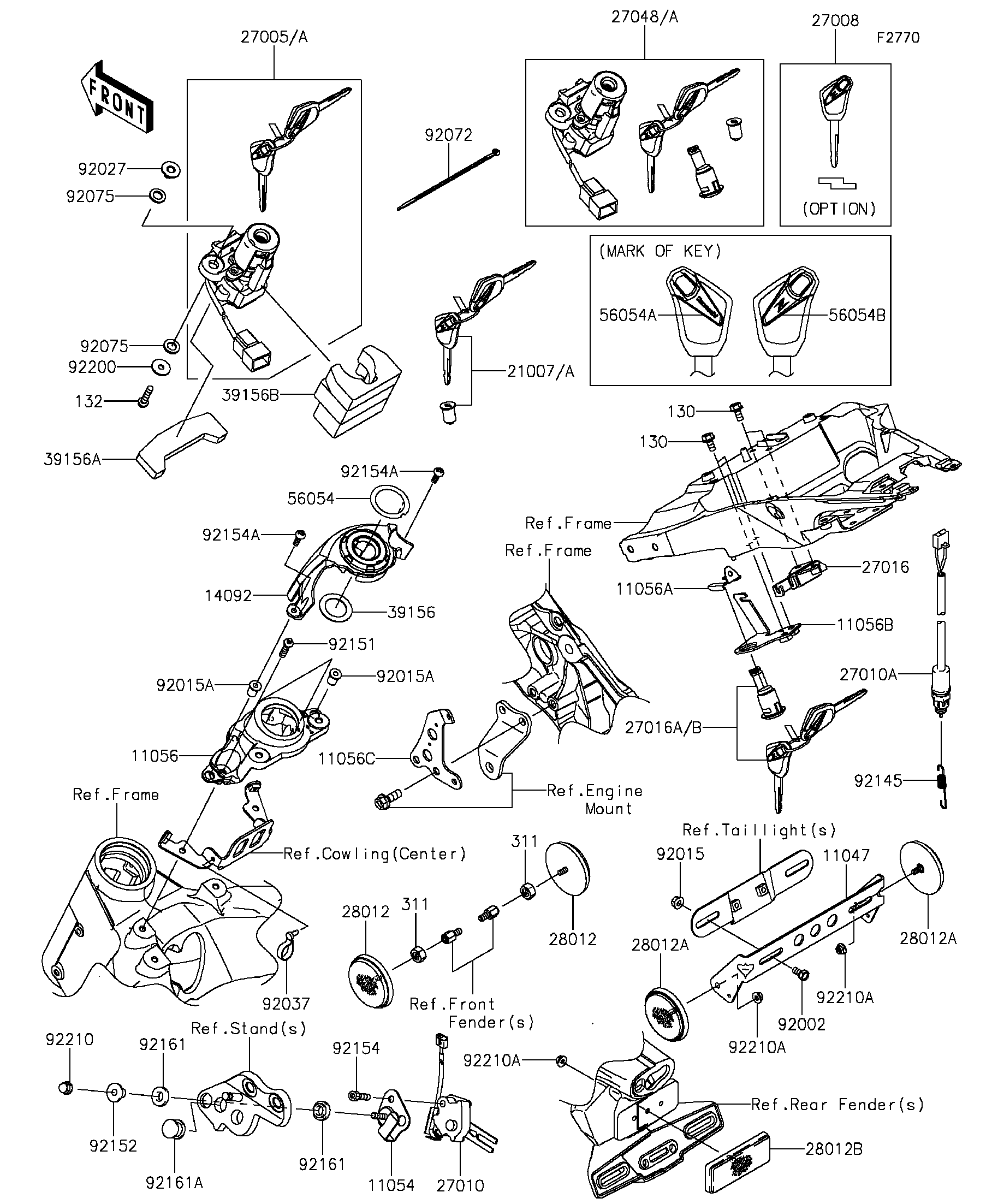 2015 Kawasaki Motorcycles Parts-Finder Diagrams | Smitty's