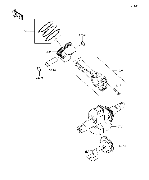 Crankshaft/Piston(s)