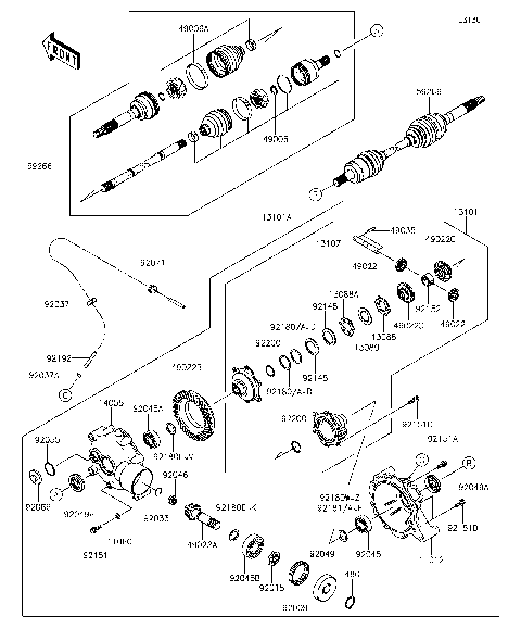 Drive Shaft-Front