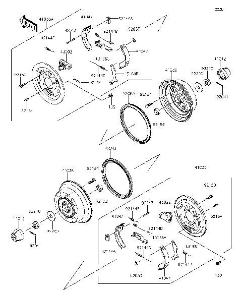Front Hubs/Brakes