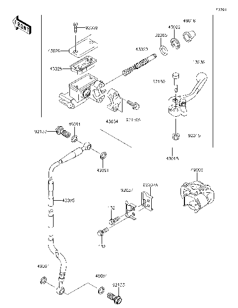 Front Master Cylinder