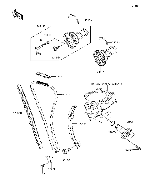 Camshaft(s)/Tensioner