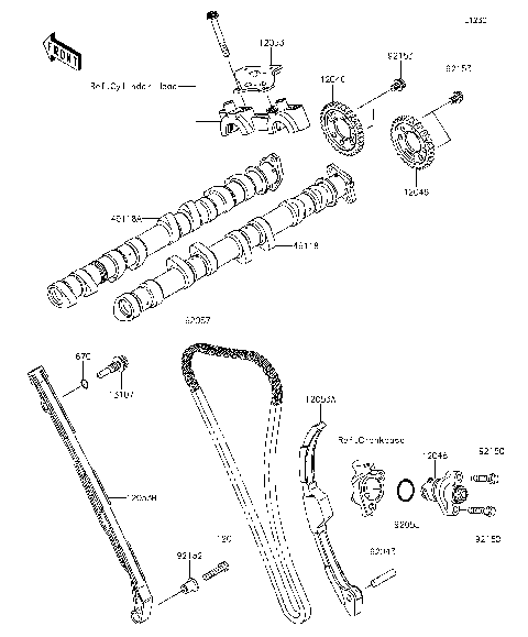 Camshaft(s)/Tensioner