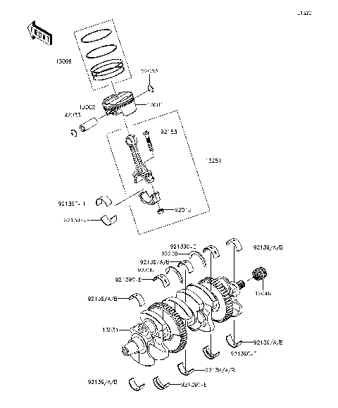Crankshaft/Piston(s)