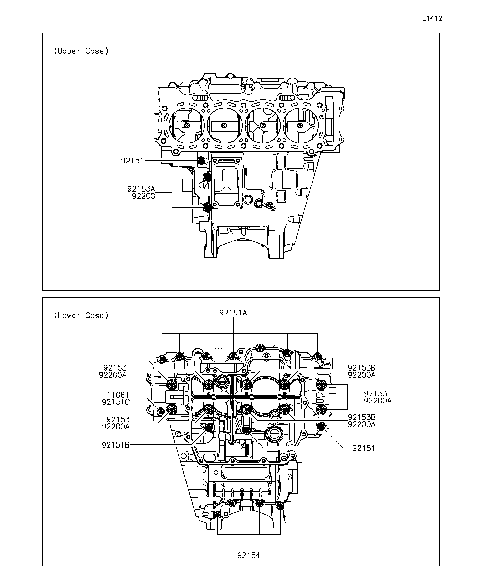 Crankcase Bolt Pattern