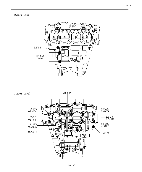 Crankcase Bolt Pattern
