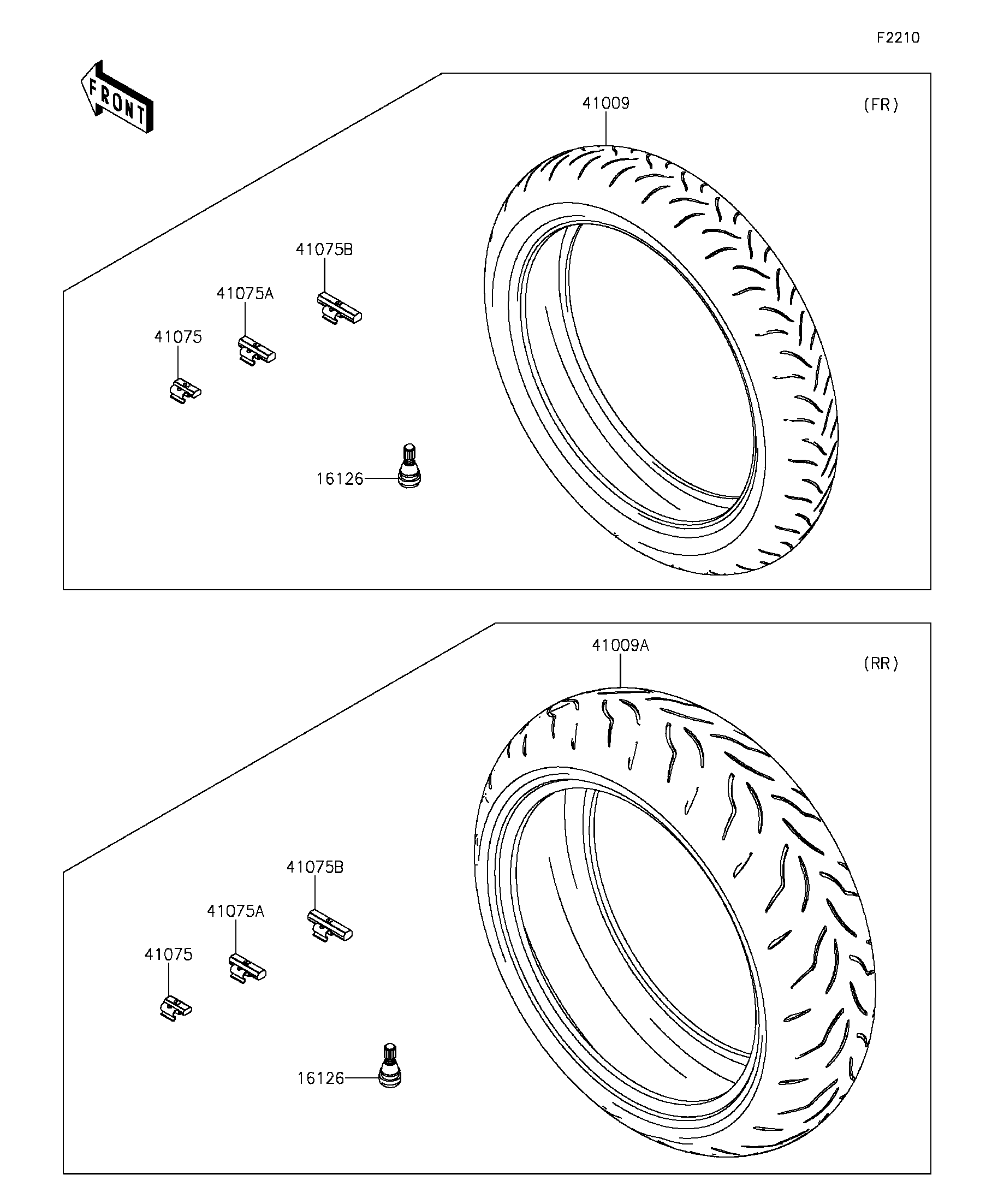 2015 Kawasaki Motorcycles Parts-Finder Diagrams | Brushy