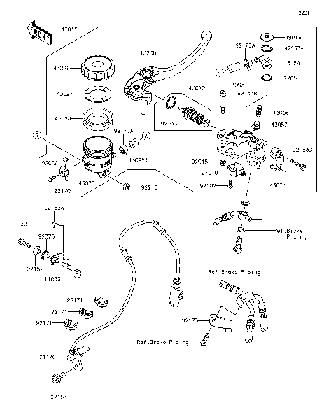 Front Master Cylinder