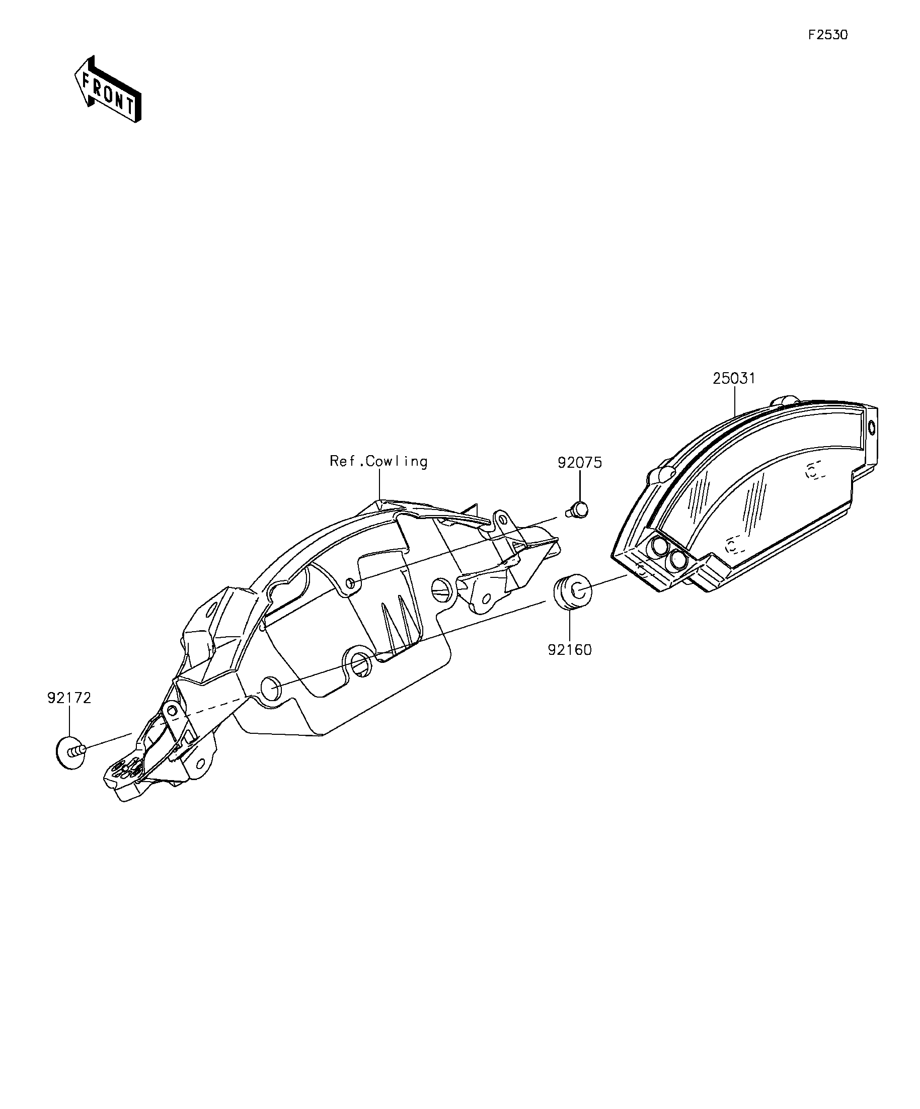 2015 Kawasaki Ninja® ZX™-10R ABS (ZX1000KFF) Meter(s