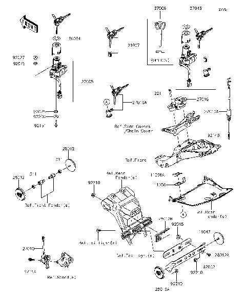 Ignition Switch/Locks/Reflectors