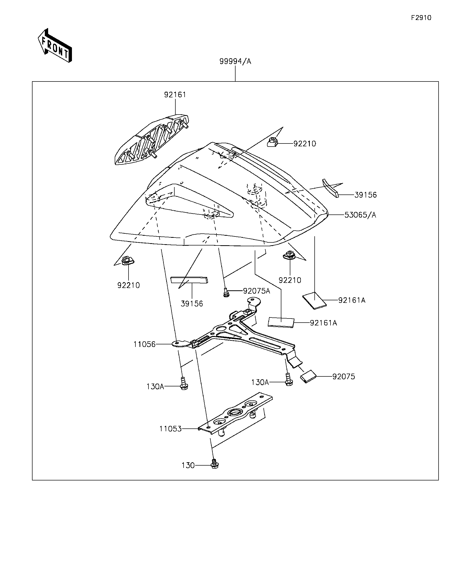 2015 Kawasaki Ninja® ZX™-10R ABS (ZX1000KFF) Accessory