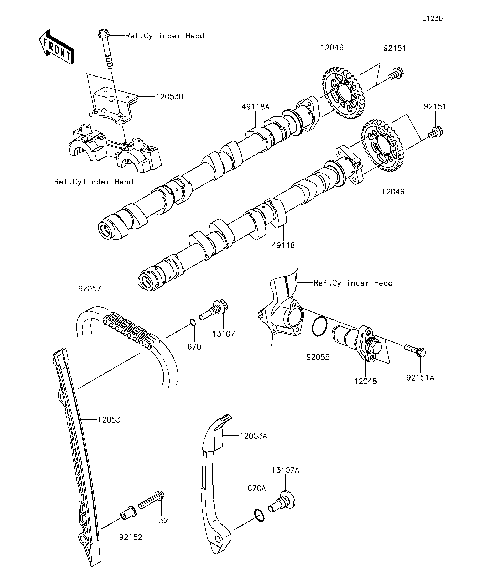 Camshaft(s)/Tensioner
