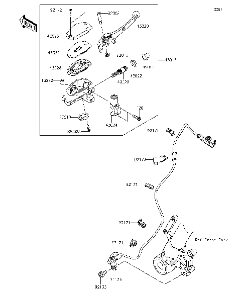 Front Master Cylinder