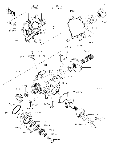 Front Bevel Gear