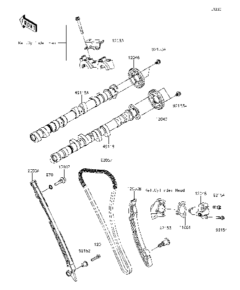 Camshaft(s)/Tensioner