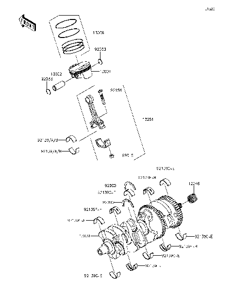 Crankshaft/Piston(s)