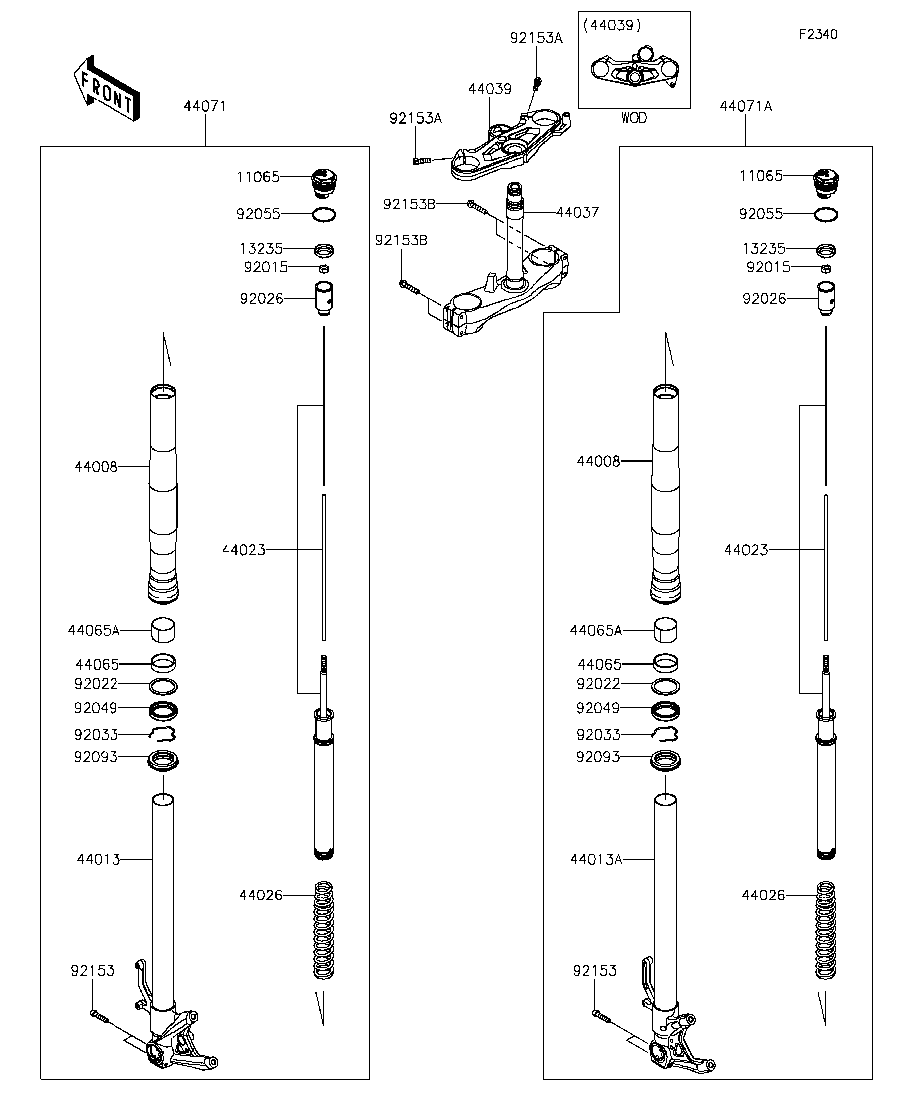 2015 Kawasaki Motorcycles Parts-Finder Diagrams | RJ Powersports