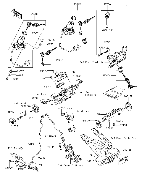 Ignition Switch/Locks/Reflectors