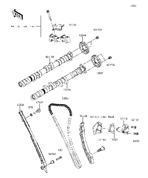 Camshaft(s)/Tensioner