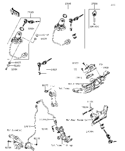 Ignition Switch/Locks/Reflectors