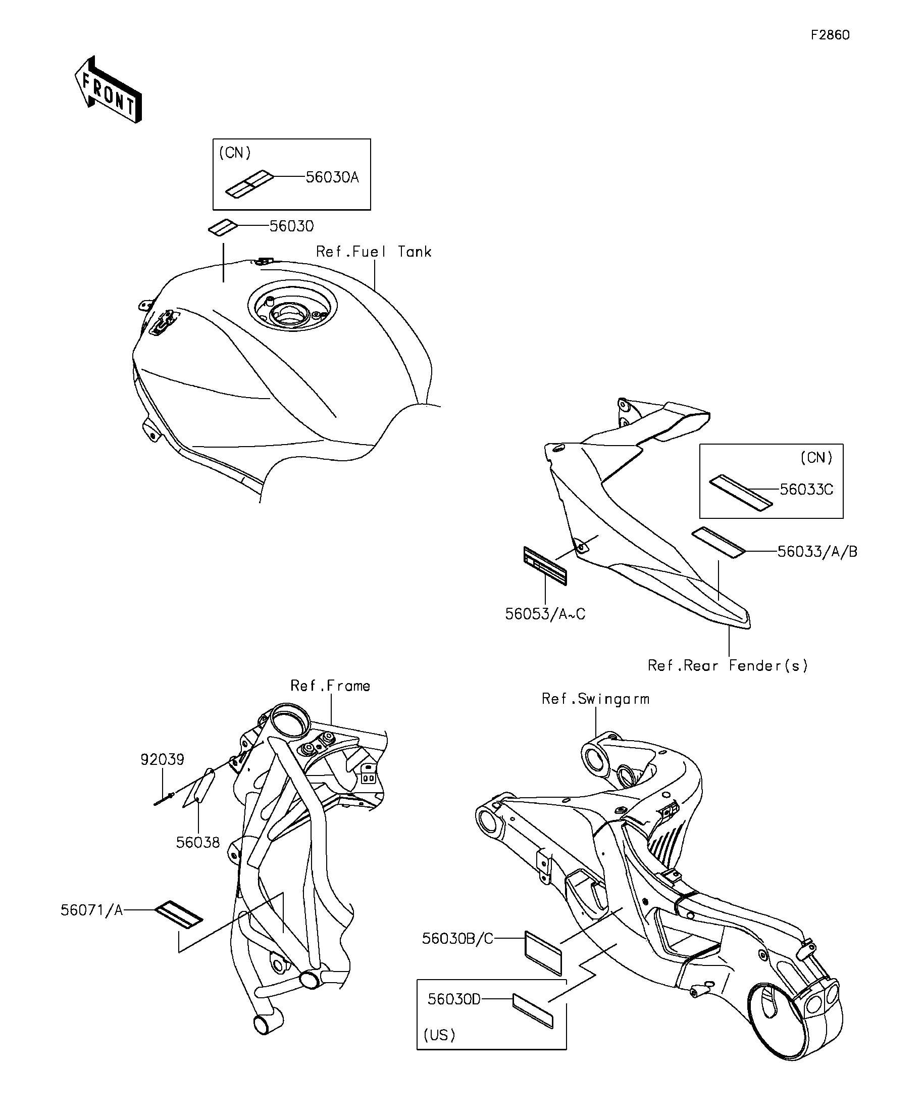 2016 Kawasaki Motorcycles Parts-Finder Diagrams | Mt. Holly