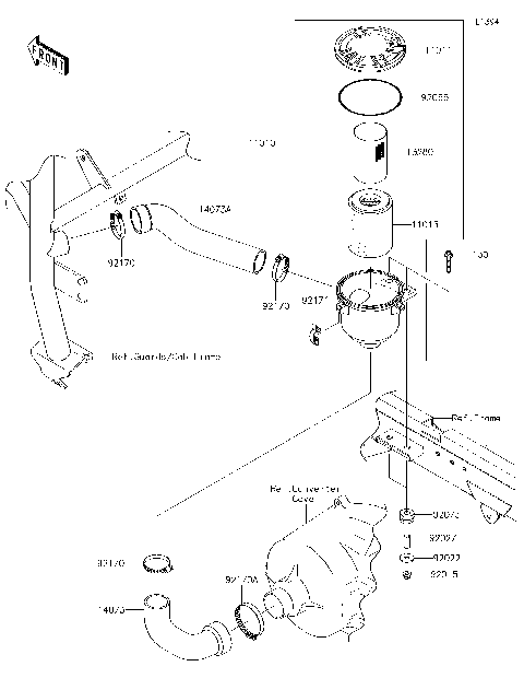 Air Cleaner-Belt Converter