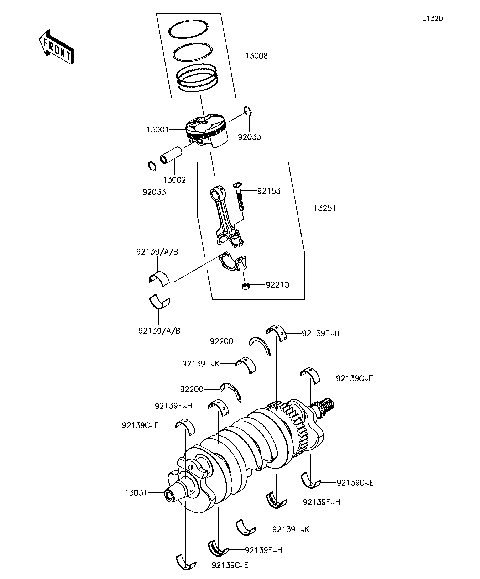 Crankshaft/Piston(s)