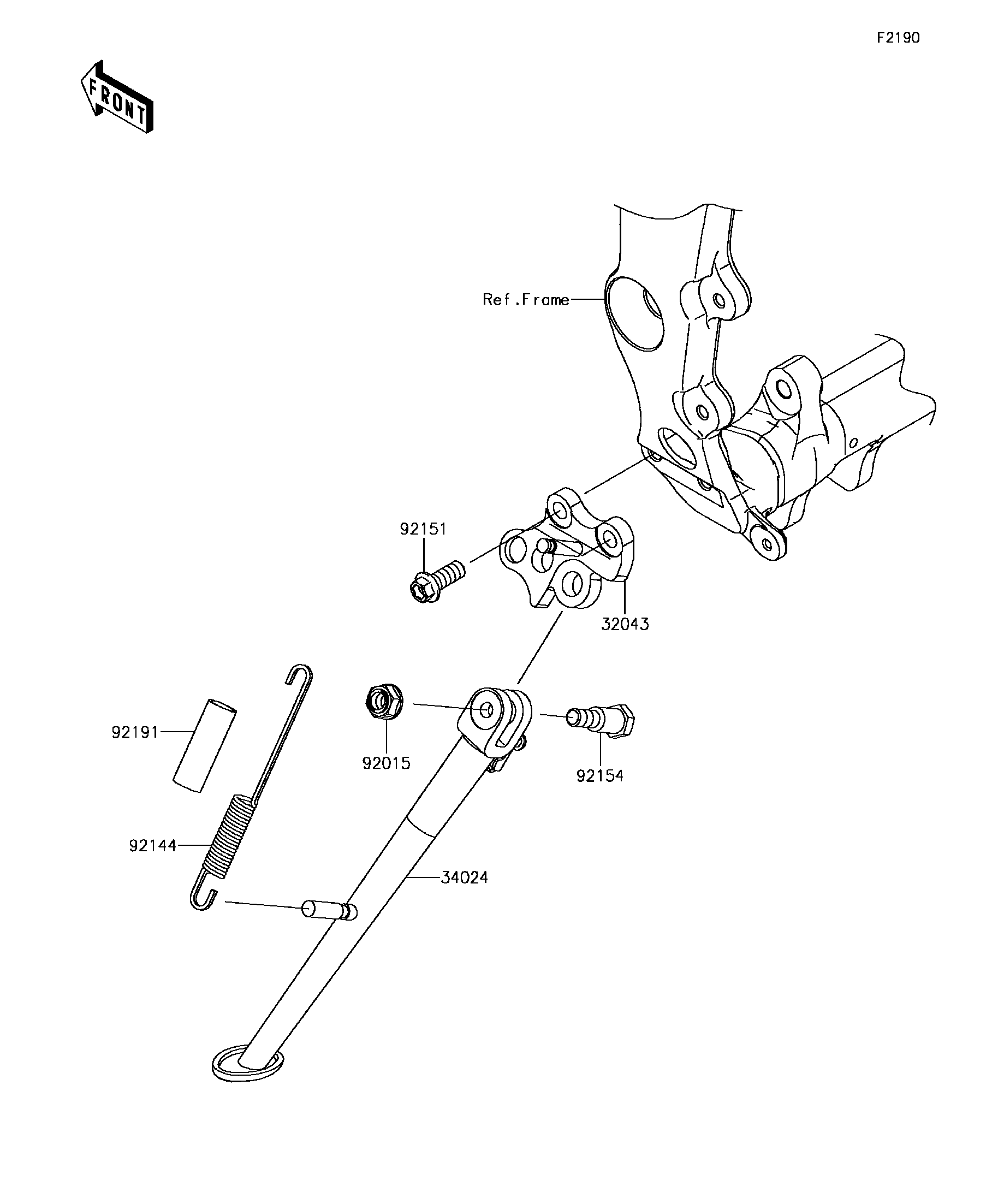 2016 Kawasaki Motorcycles Parts-Finder Diagrams | Cities