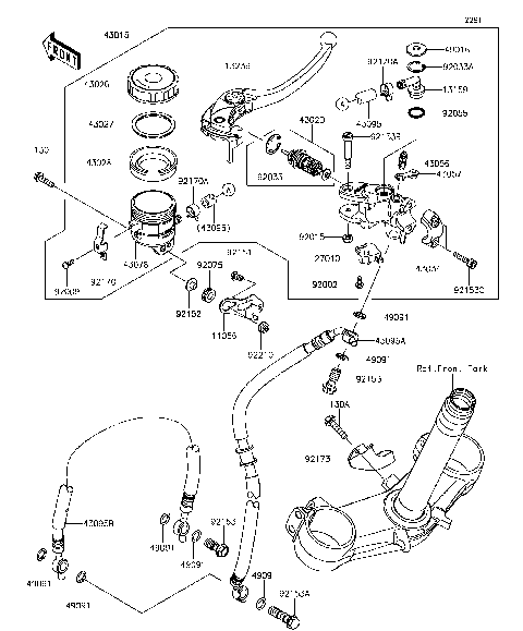 Front Master Cylinder