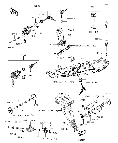 Ignition Switch/Locks/Reflectors
