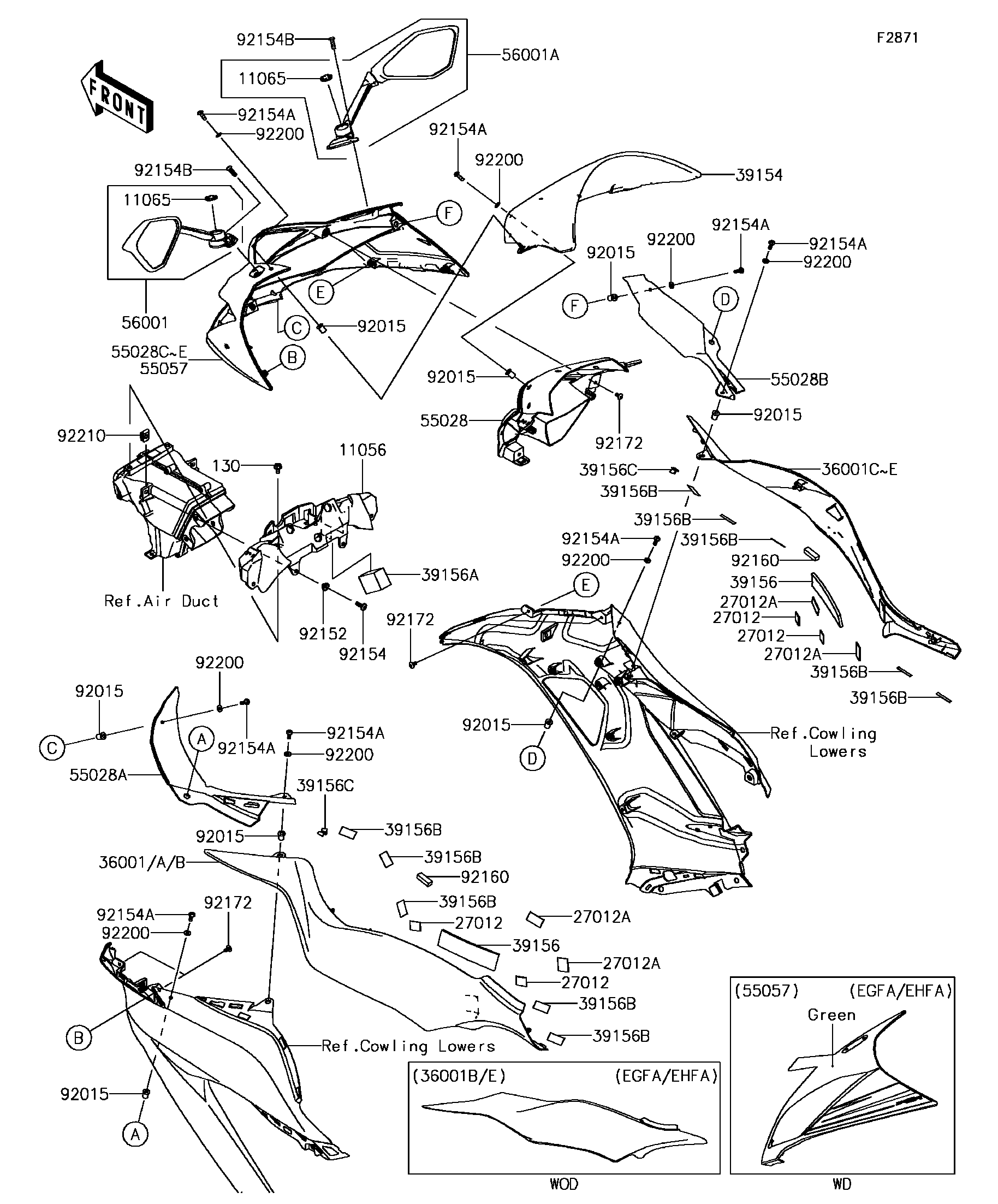 2016 Kawasaki Motorcycles Parts-Finder Diagrams | Mt. Holly