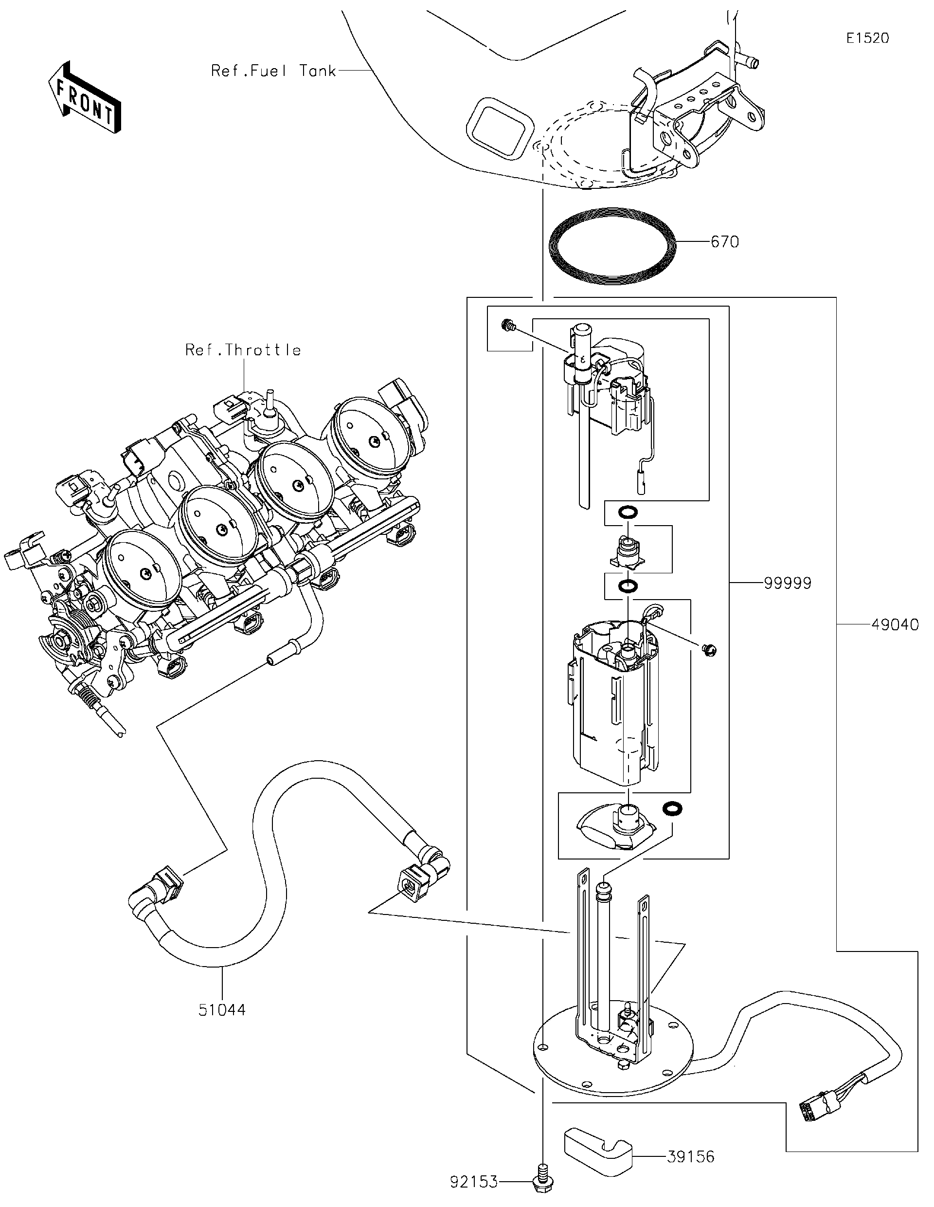 2016 Kawasaki Motorcycles Parts-Finder Diagrams | RSC Power