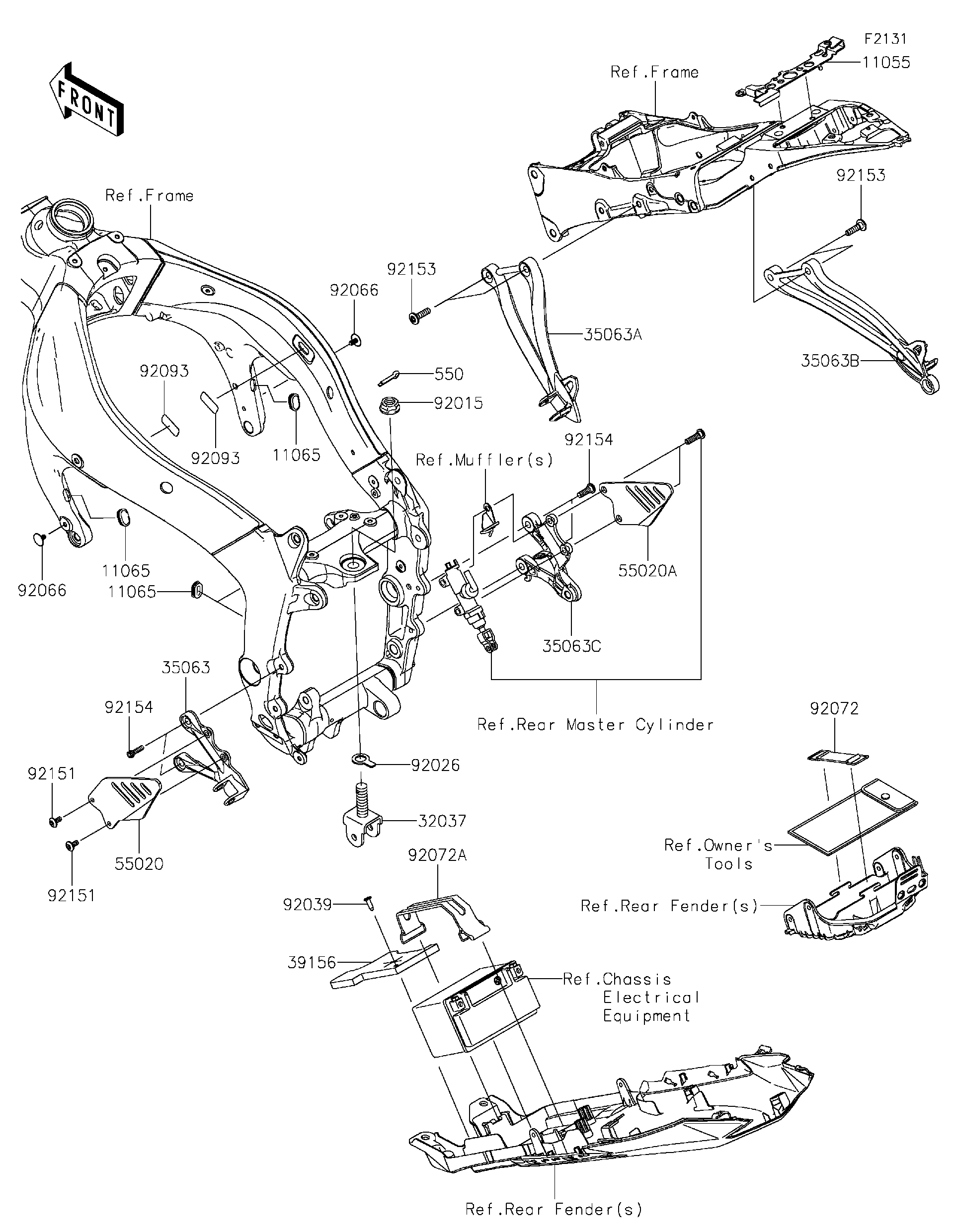 2016 Kawasaki Motorcycles Parts Viewer | SRS Motorsports