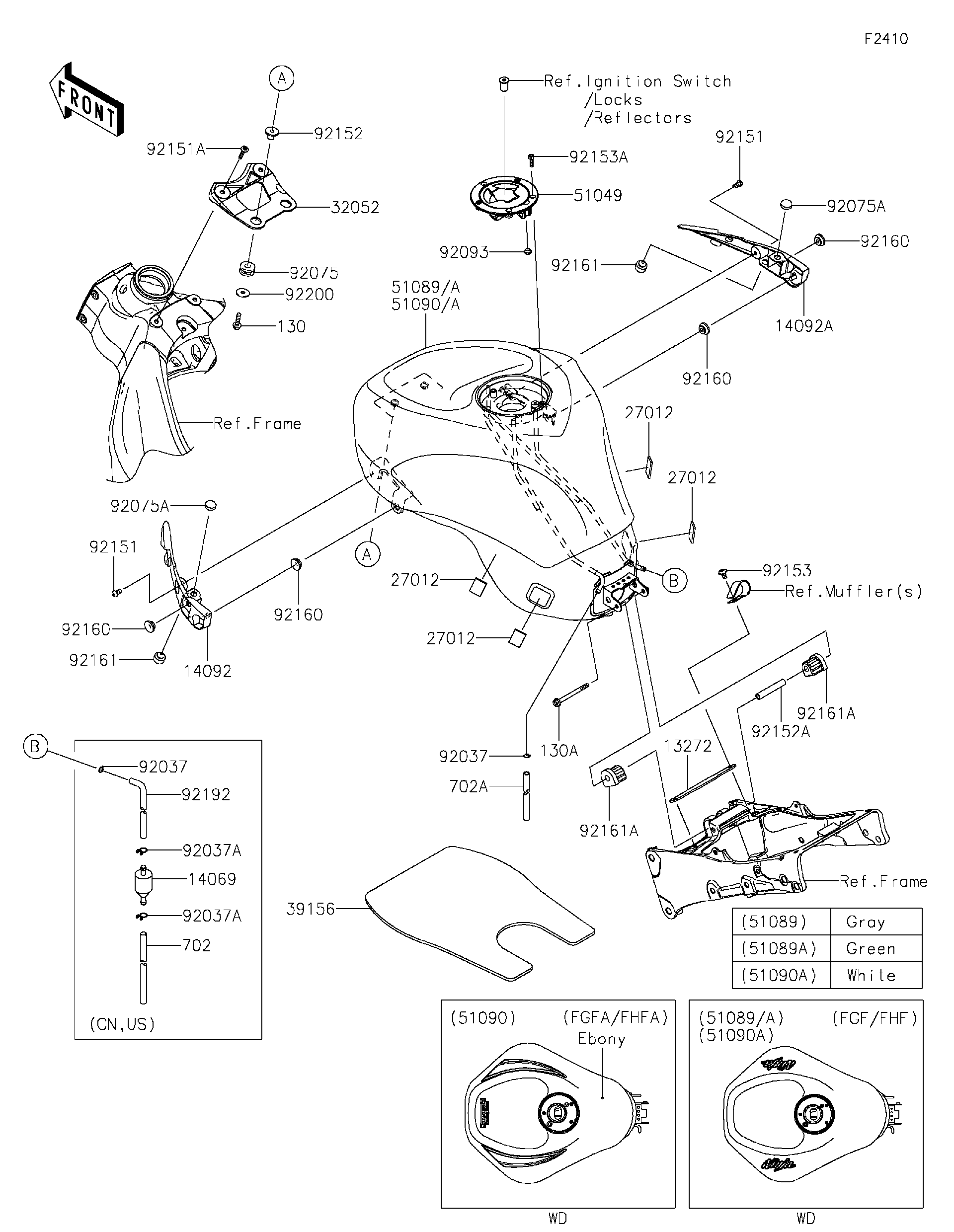 2016 Kawasaki Motorcycles Parts-Finder Diagrams | Sappington Pro