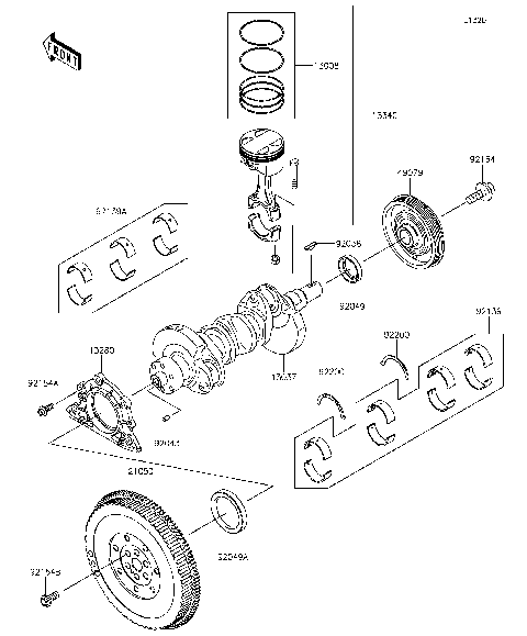Crankshaft/Piston(s)