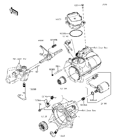 Gear Change Mechanism