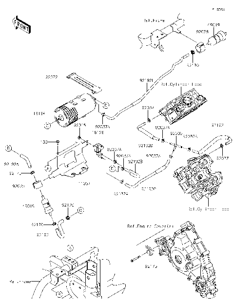 Fuel Evaporative System(CA)(FLF)