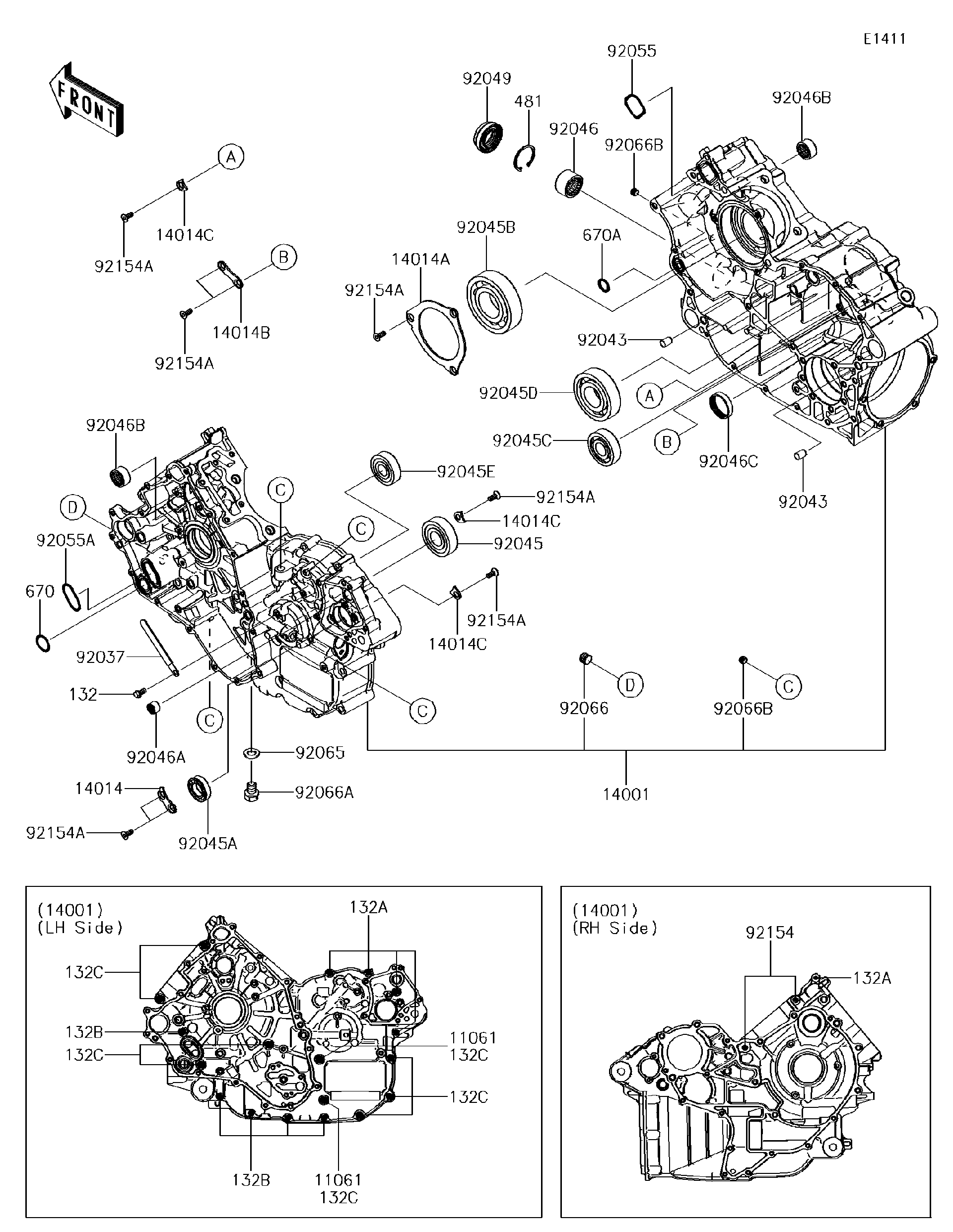 카ページ Genuine OEM Crankcase Breather Hose w/ Valve for BMW