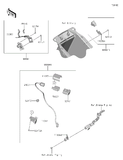 Accessory(Helmet Lock and USB)