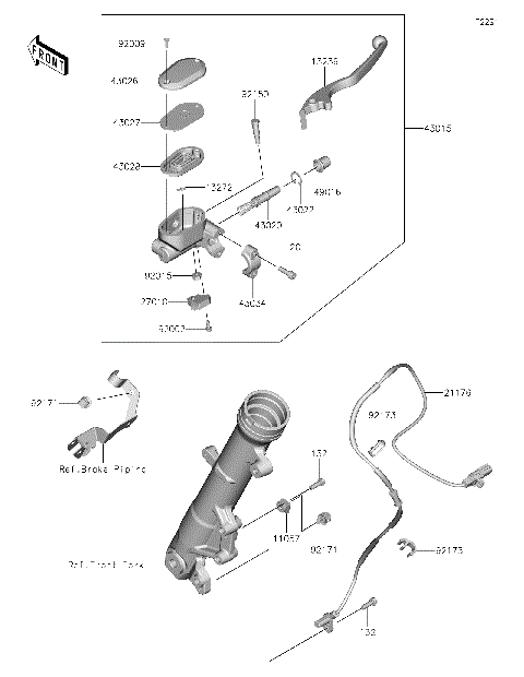 Front Master Cylinder