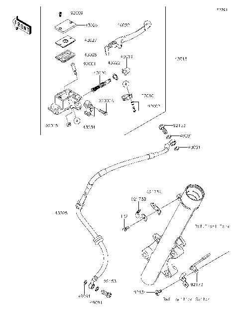Front Master Cylinder