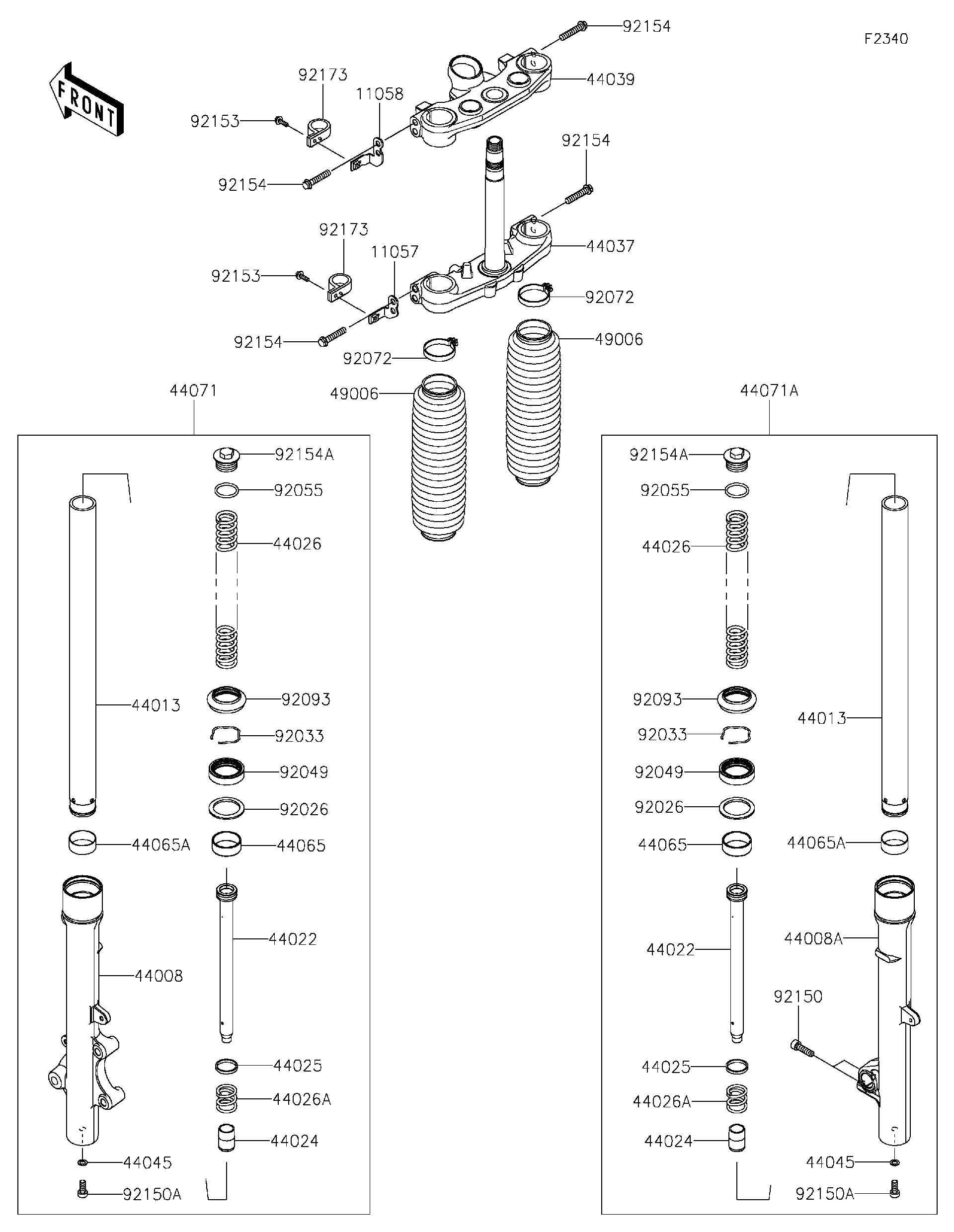 【CPC-LSF】はと様 2025 Kawasaki Motorcycles Parts-Finder Diagrams | Team Motorsports