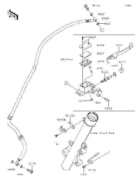 Front Master Cylinder
